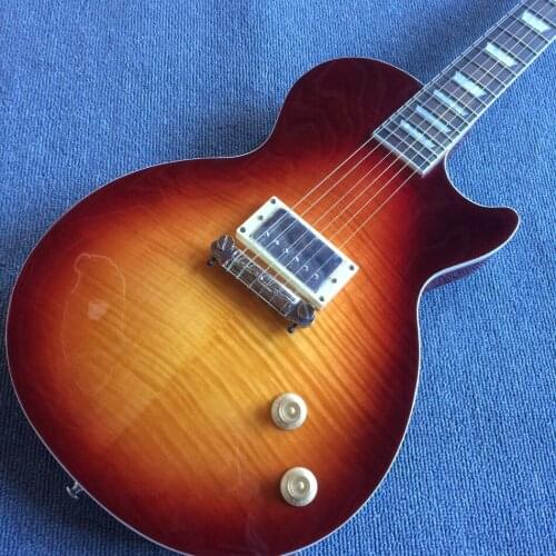 Free delivery, a pickup electric guitar, high quality tiger maple top guitar, new electric guitar