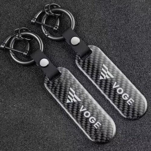 For Voge 500DS 300AC 500R 300R 650DS 500AC Motorcycle Embroidery Badge Keyring Keychain