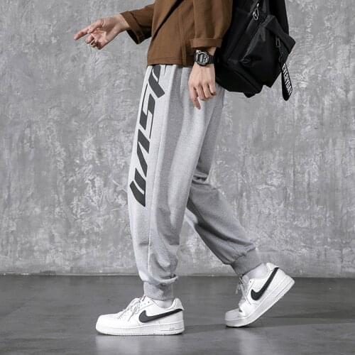 Casual Pants Hip Hop Joggers Men Pants Fitness Tracksuit Bottoms Elastic Waist Male Trousers 2020 Streetwear Gym Clothing