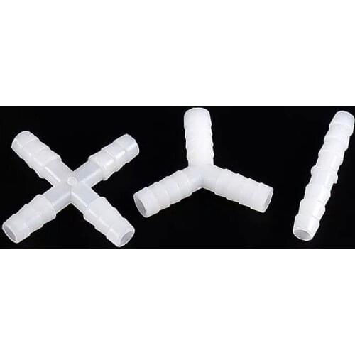 Equal Diameter Two-way Three-way Four-way Joint 8mm10mm Water Pipe Hose Joint Plastic Straight Joint Pagoda Joint