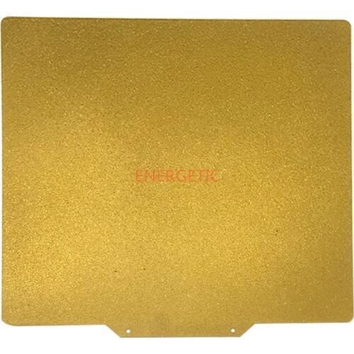 ENERGETIC Flex Plate 260x260mm Double-sided Textured/Smooth PEI Pre-applied Spring Steel Sheet Build Plate for Geeetech A20M