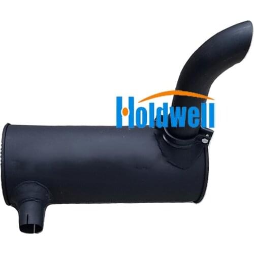 Holdwell Muffler YX12P00006P3 for Kobelco Excavator ED150 ED150-1E SK115SRDZ SK135SR SK135SRLC