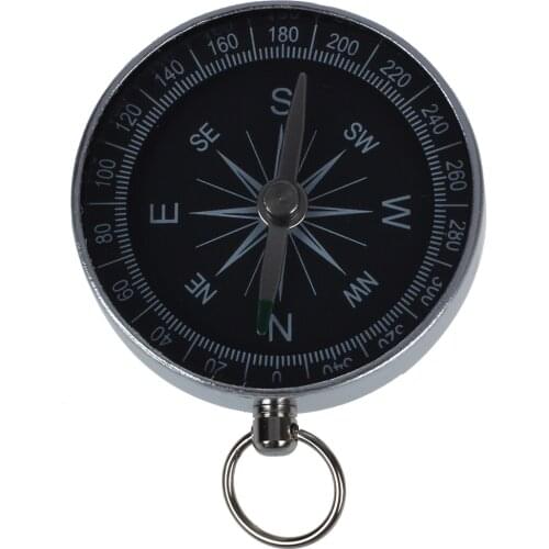 Mini Protable Aluminum Camping Compass Hiking Hiker Navigation