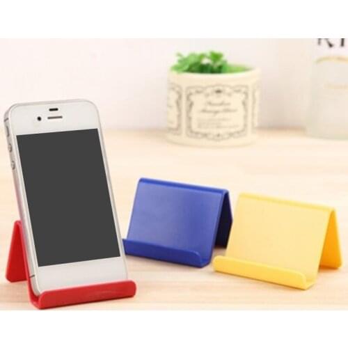 Mini Desktop Stand Universal Portable Tablet Mobile Phone Holder For IPhone Samsung Xiaomi Huawei Phone Accessories