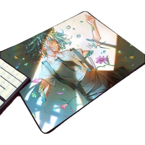 Non-slip Wear Rubber Mousepad Houseki No Kuni Anime Manga Japanese Animation Products Pc Computer Mouse Pad for Gamer