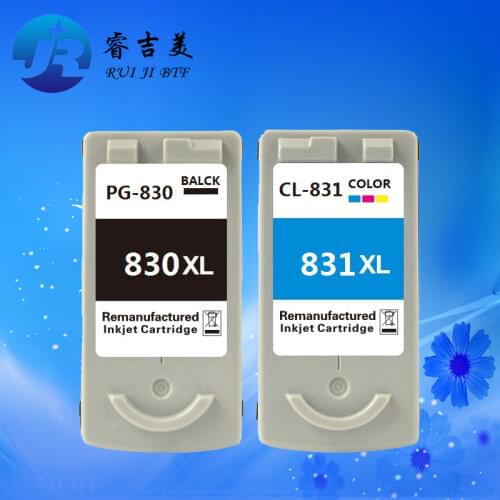 High quality New PG830 CL831 ink cartridge for Canon IP1800 IP1880 IP1980 IP2580 IP2680 MP145 MP198 MP218 MP318 MX308 MX218