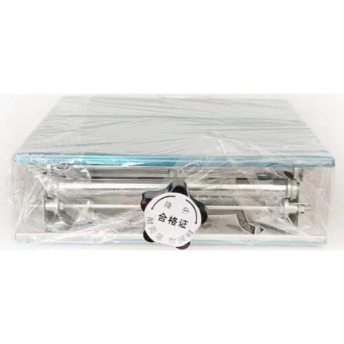 200mm Home Stainless Steel Router Lift Table Woodworking Engraving Lab Lifting Stand Rack Lift Platform for Cutting Wood