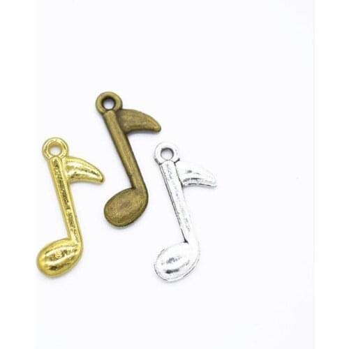 Zinc Alloy Mini Note Charms pendant 100pcs/lot For DIY Earrings Jewelry Making Finding Accessories