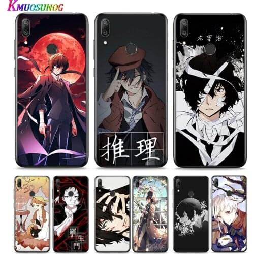 Anime Bungou Stray Dogs For Huawei P Smart 2021 2020 Z S Mate 40 RS 30 20 20X 10 Pro Plus Lite 2019 Silicone Phone Case