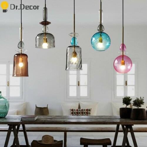 Modern Art Home Decor Pendant Lights Dinning Room Kitchen Lighting Fixture Cafe Decorative Pendant Lamp Bar Hanglamp Luminaria