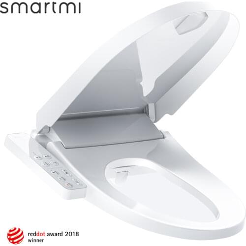 Smartmi Smart Toilet Seat Lid Cover Water Heated Filter Electronic Heated Bidet Spray Closestool with Night Light UV Sterilizer