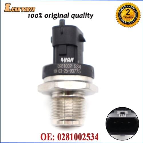 0281002534 Fuel Rail Pressure Regulator Sensor Valve For CHEVROLET EPICA LACETTI NUBIRA FIAT CROMA DOBLO