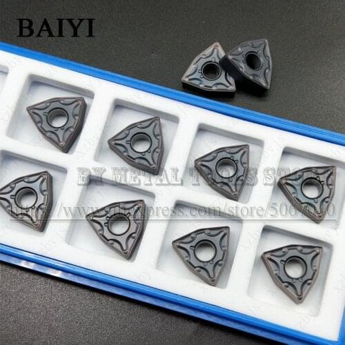 10pcs WNMG080404-MA ZM1125 WNMG431 high quality Carbide inserts External Turning Tool turning insert CNC lathe Cutting tools