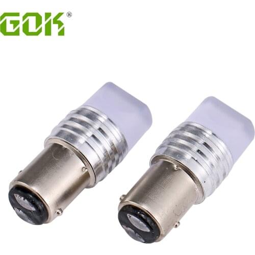2pcs Car led 1157 Strobe Flashing Featured Red White 1157 led 9smd 2835 LED BAY15D Replacement Bulbs For Brake / Tail Lights