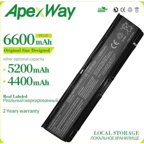 Apexway Battery for Toshiba Satellite C850 C850D C855D C855 PA5023U-1BRS PA5024U-1BRS 5024 5023 PA5024 PA5023 PA5024U C870 C875