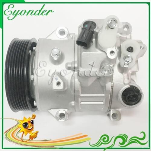 Auto AC A/C Air Conditioning Compressor TSE17C Cooling Pump with clutch 7PK Pulley PV7 for TOYOTA CAMRY 2.0 new model