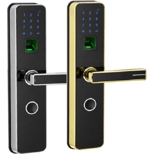 Security Digital 4 In 1 Multi-Functional Smart Intelligent Fingerprint Door Lock