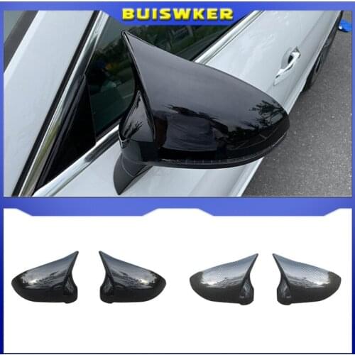 1 Pair Car Left & Right Door Side Rearview Wing Mirror Cover Cap Housing 528 Fit For Audi A4 S4 B9 A5 S5 RS4 8W0 857 527 8W0 857