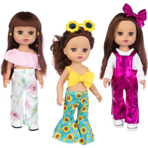 New Suit 14Inch Baby Dolls Pop Reborn Silicone Girl 35cm Born Poupee Boneca Baby Soft Toy Girl Todder Gift