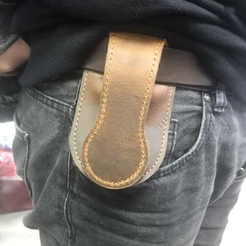 Men Women Mini Faux Leather Coin Change Purse Rustic Vintage Outdoor Utility Self-Defense Multi-Tool Wallet Sports Anti-Lost Bag