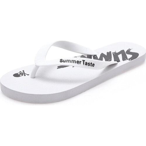 2021 New Summer Mens Slippers Fashion Casual Outer Wear Flip Flops Soft Bottom Non-slip Thick Bottom Beach Sandals Comfortable