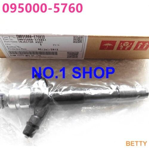 100% Original and new Common Rail injector 095000-5760 / 1465A054 095000-576 # for 4M41