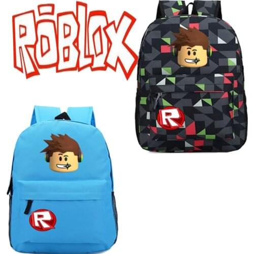 New Robloxs Game School Bag for Teenager Boys Girls Kids Personized Schoolbag Supplier Children Hot Game Backpack Computer Bag