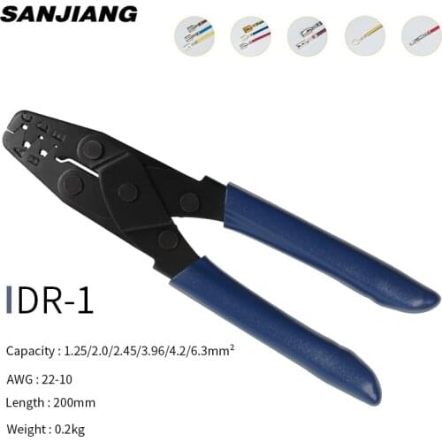 DR-1 Open Barrel Crimping Tool Wiring Harness Automotive Terminal Crimper Plier AWG22-10 Crimp Molex,AMP,TYCO,Dupont Connectors
