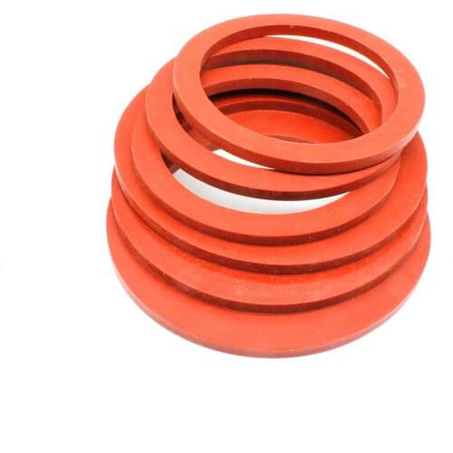 High Temperature Casting Gasket 3.5inch Heat Resistance Silicone Gaskets Vacuum Casting Machine Accessories