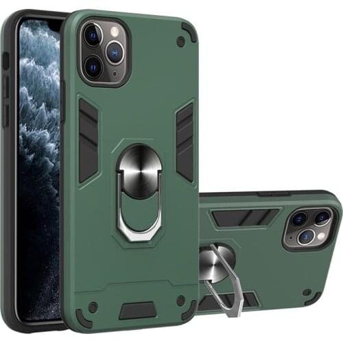 Luxury Armor Shockproof Phone Case For iphone 11 Pro Max X XR XS 7 8 6 6s Plus Full Cover Car Magnetic Ring Bumper Cases Shell
