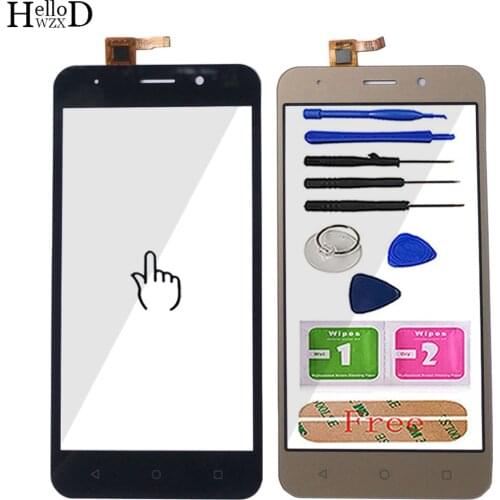 Touch Sensor Touchscreen Glass For Vertex Impress Luck Touch Panel Assembly Lens Sensor Front Glass Tape Tools Mobile Phone