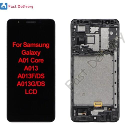 For Samsung Galaxy A01 Core A013 LCD Display Touch Screen Digitizer Assembly For Samsung A013 A013F/DS A013G/DS lcd 100% Tested