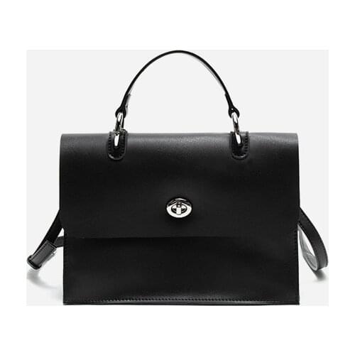 2020 New design women leather handbag vintage cover shoulder bag high quality