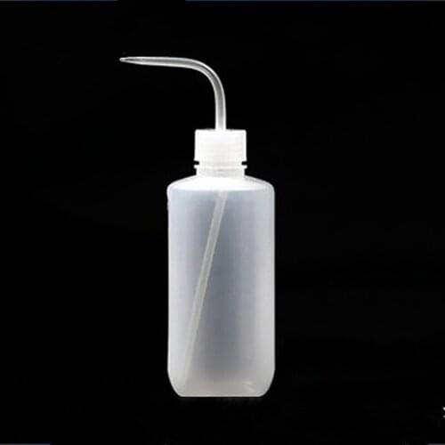 250ml drip bottle water-cooled liquid plus kettle curved mouth water bottle injection bottle water-cooled pot soft bottle squeez