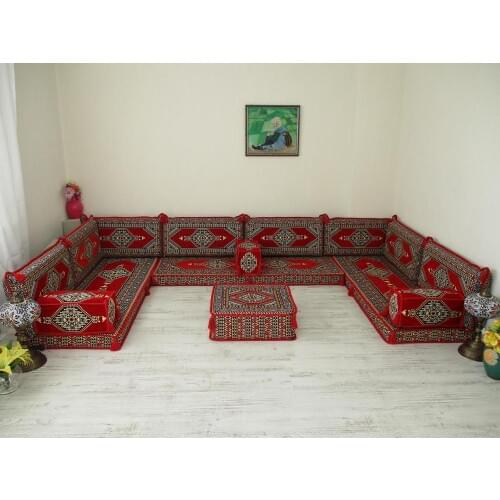 Hookah lounge Arabic floor seating cushion Oriental Eastern cushion Arab floor sofa Arabic Majlis sofas floor sofa floor living