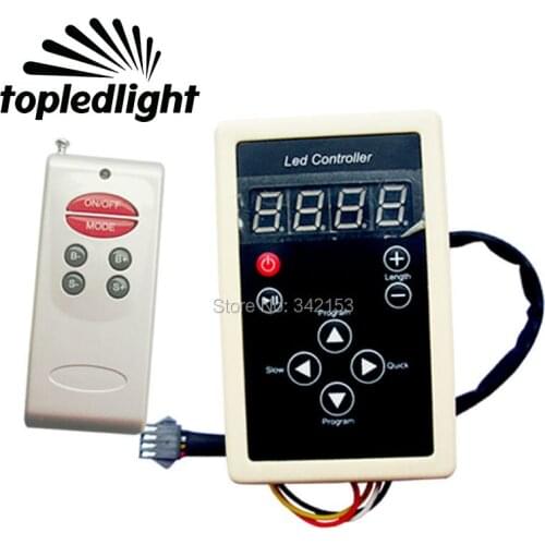 Wireless 6803 RF LED RGB Controller 94 Color Changes For Dream Color LED Strips Portable Lighting Accessories