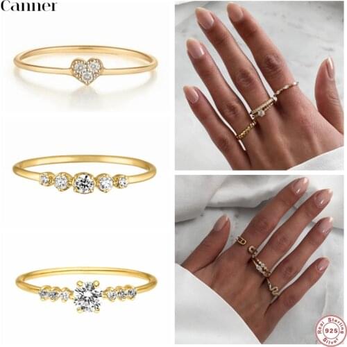 Кольца с фианитами для женщин Canner China At AliExpress