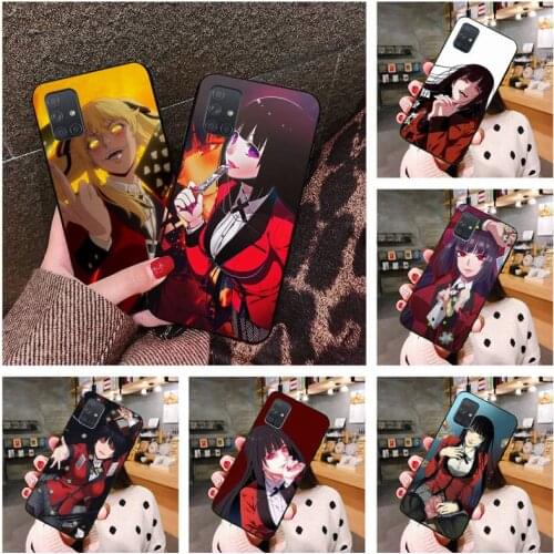 Anime Kakegurui Jabami Yumeko Phone Case For Samsung Galaxy A52 A21S A02S A12 A31 A81 A10 A30 A40 A50 A70 A80 A71 A51 5G