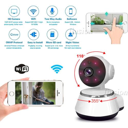 HD Wifi Mini Camera Espia Video Small IP Camcorder Motion Detection Alarm Home Surveillance CCTV Baby Monitor IR Micro Cam