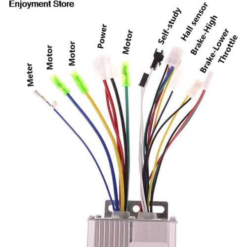 36V/48V Electric Bike 350W Brushless DC Motor Controller For Electric Bicycle E-bike Scooter Electric Bicycle Accessories