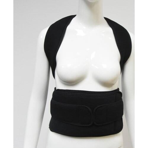 Posture Corrector Back Shoulder Clavicle Lumbar Waist Spine Brace Support Belt Strap Corset Shaper Prevent Slouching Humpback