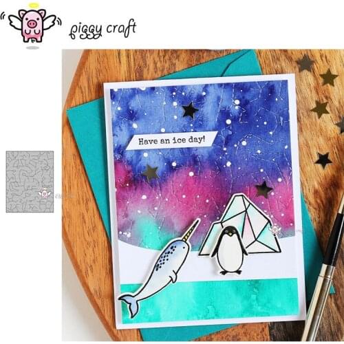 Piggy Craft metal cutting dies cut die mold Meteor Space Frame Scrapbook paper craft knife mould blade punch stencils dies