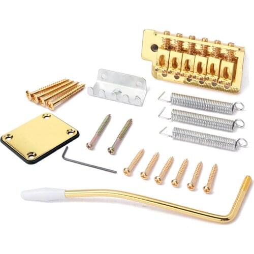NEW Replace Electric Guitar Tremolo Bridge with Neck Plate for Stratocaster Strat