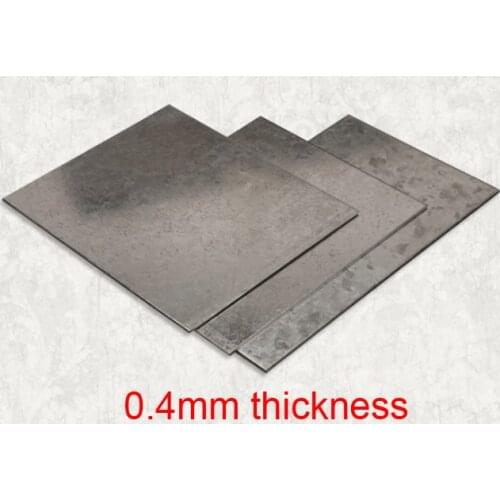 0.4mm thickness galvanized iron steel sheet White steel plate tin plate SPCC board Thin baked iron plate