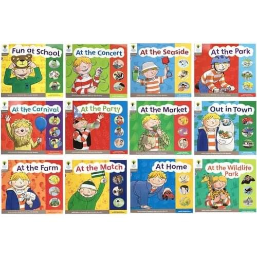 8 Book/set Oxford Songbirds Phonics Activity baby comic mi book version enlightenment early book libros livres Fun TOY