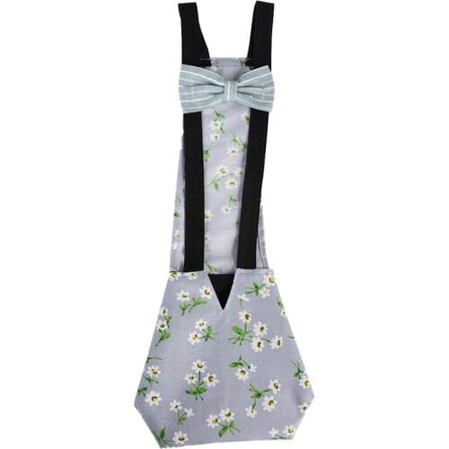 Bird Diaper Washable Parrot Flight Suit Reusable Breathable Nappy for Pet Chicken Duck Poultry Adjustable Cloth Diaper