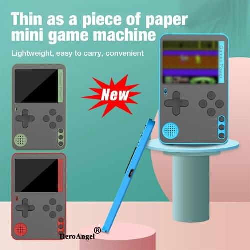500 In 1 Handheld Game Console Ultra-thin Card Game Console Retro Video Game Console Great Gift For Children Adults Accessories