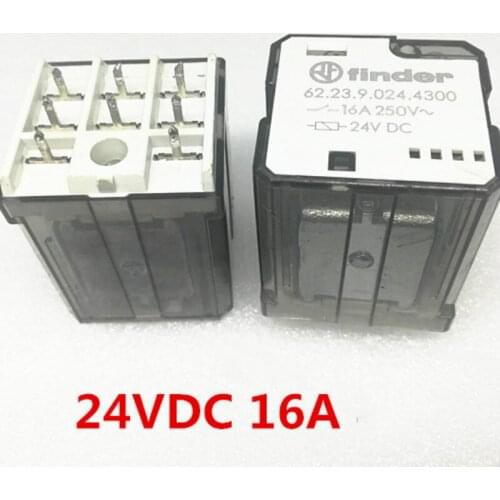 62.23.9.024.4300 Relay 16A 24V 8-Pin Finder 16 Ann 24V