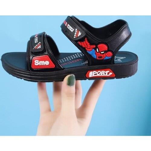 Boys Spiderman Sandals Summer Kids Shoes Toddler Baby Boys Sandals Infant Casual Beach Children Shoes Outdoor