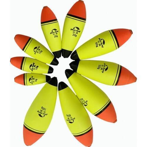 1pc Foam Fishing Float Floating 5g-200g Buoyancy EVA Boya Fishing Float Beach Fishing Bobber Flotador Peche Boia Tackle